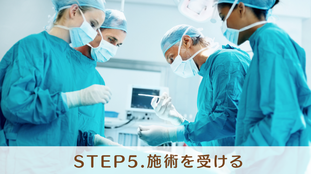 STEP5.豊胸手術を受ける