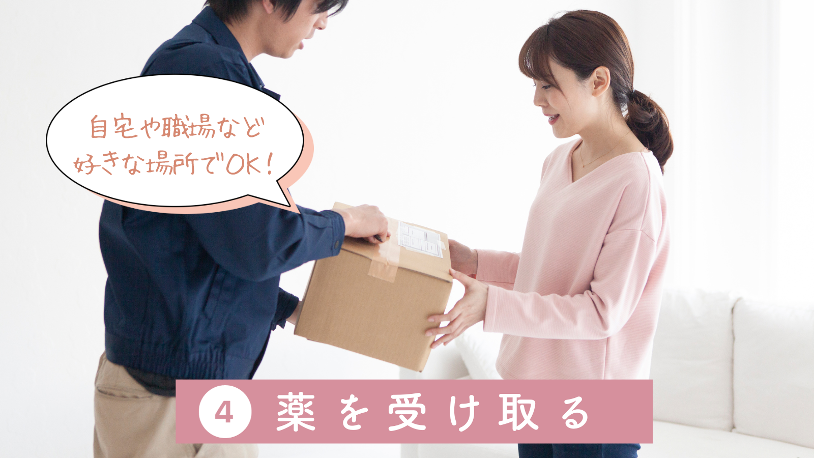 STEP4.薬を受け取る